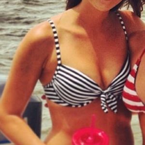 TWO Target bathing suit tops